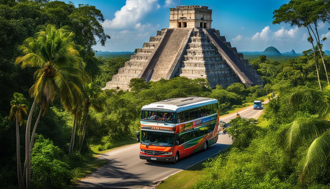 como llegar a chichen itza desde cancun