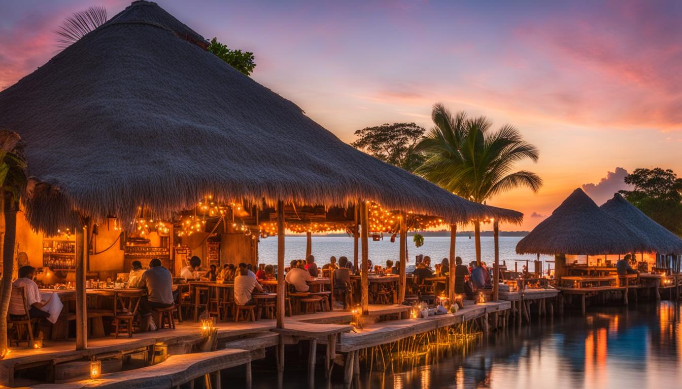 donde cenar en bacalar