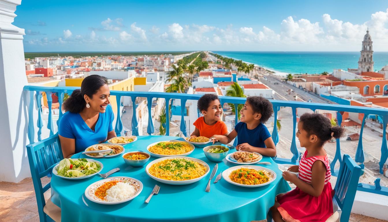 mejores lugares para comer con niños en campeche