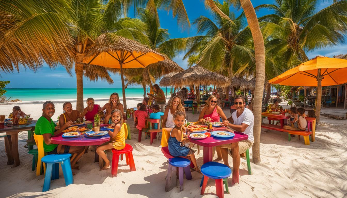 mejores lugares para comer con niños en holbox