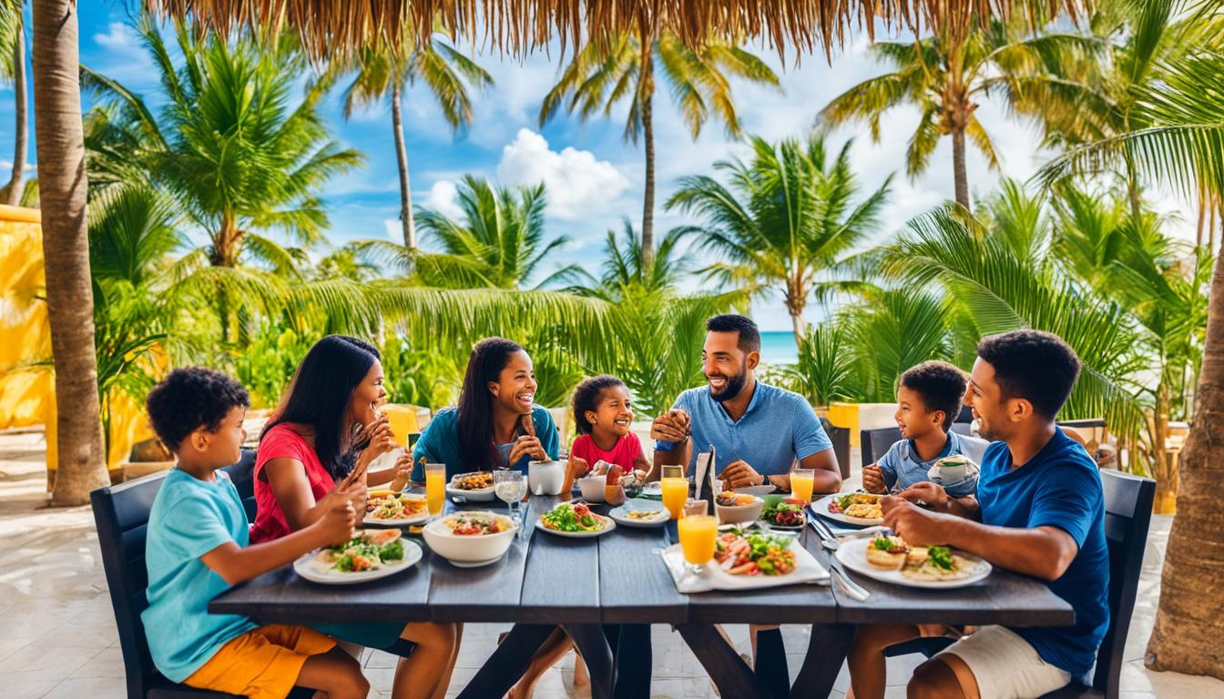 mejores lugares para comer con niños en playa del carmen